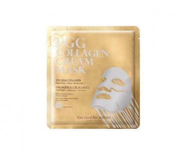 Слишком круто для школы Egg Collagen Cream Mask 12g Too cool for school