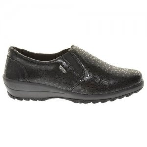 Туфли женские демисезонные, размер 39, цвет черный, артикул 01-8594-A2 Alpina. Цвет: черный
