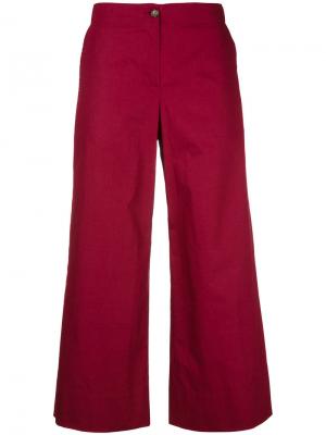Укороченные брюки IM Isola Marras I'M. Цвет: красный