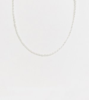 Ожерелье-чокер из искусственного жемчуга -Белый DesignB London