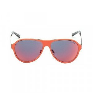 Солнцезащитные очки , красный, коралловый Sting. Цвет: коралловый/красный/микс