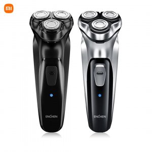 ENCHEN BlackStone электрическая бритва для лица мужчин 3D плавающее лезвие моющееся USB аккумуляторная машина бритья бороды Xiaomi