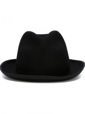 Шляпа трилби Super Duper Hats. Цвет: чёрный