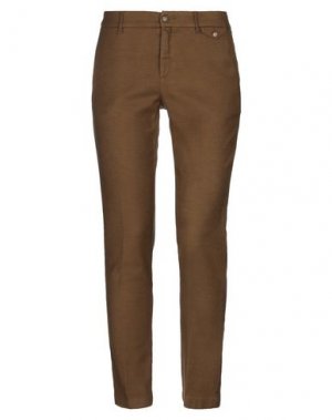Повседневные брюки KUBERA 108. Цвет: коричневый