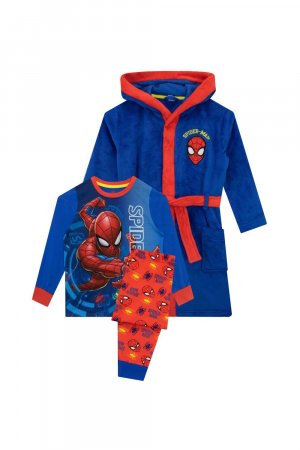 Комплект халата и пижамы «Человек-паук» , красный Marvel