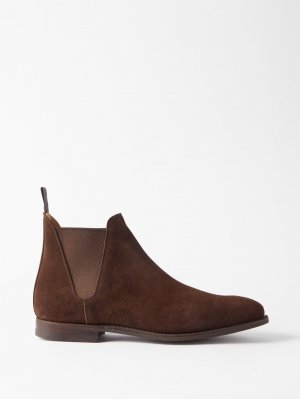 Замшевые ботинки челси , коричневый Crockett & Jones