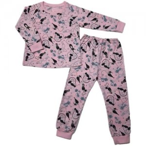 Пижама, размер 104 (28), розовый Золотой ключик. Цвет: розовый