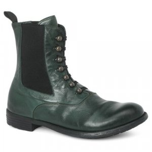 Ботинки челси , размер 38, зеленый Officine creative. Цвет: зеленый/темно-зеленый