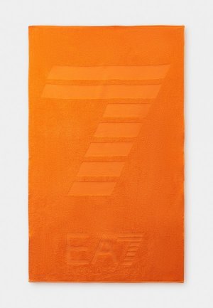 Полотенце EA7 WATERSPORTS BW. Цвет: оранжевый