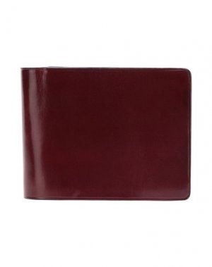 Бумажник IL BUSSETTO. Цвет: красно-коричневый