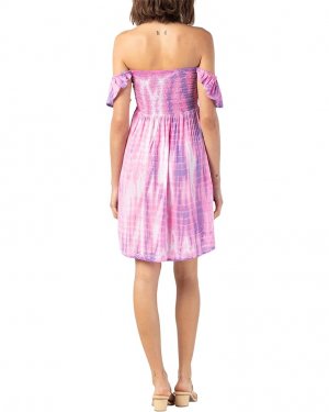 Платье Hollie Mini Dress, цвет Pink Gray Leo Tiare Hawaii