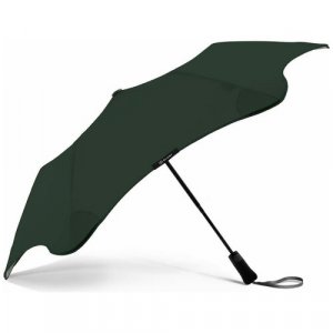 Мини-зонт , зеленый Blunt. Цвет: зеленый
