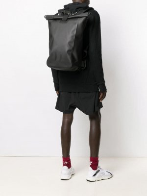 Рюкзак с клапаном 11 By Boris Bidjan Saberi. Цвет: черный