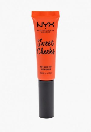 Румяна Nyx Professional Makeup Sweet Cheeks Soft Cheek гелевые, тон 04 almost famous, 19 г. Цвет: оранжевый