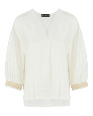 Блуза ICONA BY KAOS. Цвет: белый