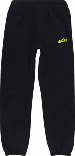 Спортивные брюки Opposite Arrow Slim Sweatpants 'Black/Lime', черный Off-White