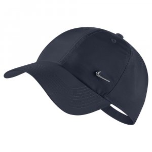 Кепка H86 CAP NK METAL SWOOSH Nike. Цвет: синий