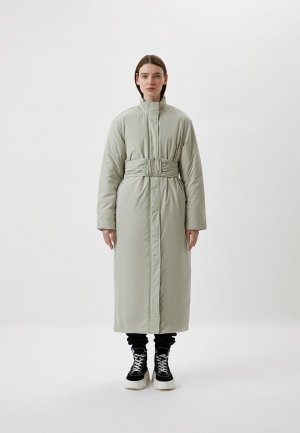 Куртка утепленная Han Kjobenhavn. Цвет: зеленый