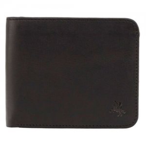 Мужской кожаный бумажник VSL35 Trim Black/Cobalt VVSL35/108 Visconti. Цвет: черный/синий