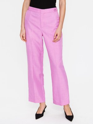 Прямые брюки Nava , фиолетовый меланж Saint Tropez
