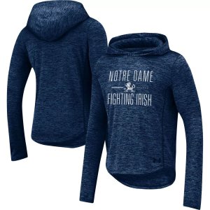 Молодежный пуловер с капюшоном для девочек Notre Dame Fighting Irish Twist Tech Under Armour