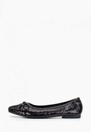 Балетки Ideal Shoes. Цвет: черный
