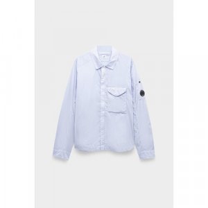 Рубашка, размер 56, голубой C.P. Company. Цвет: голубой