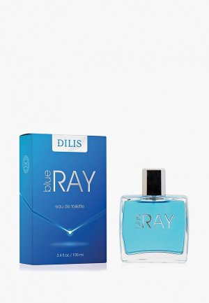 Туалетная вода Dilis Parfum Blue Ray (Блю Рэй) 100 мл. Цвет: голубой