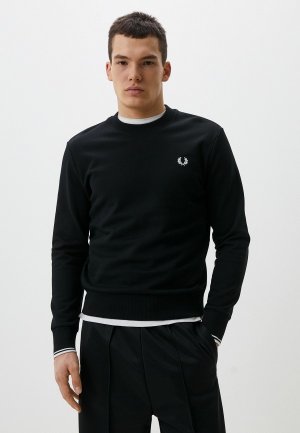 Свитшот Fred Perry CREW NECK. Цвет: черный