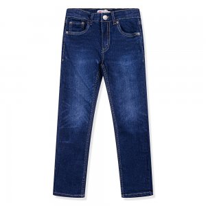 Детские джинсы 510 Skinny Fit Eco Warm Levis. Цвет: темно-синий