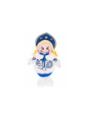 Кукла Снегурочка 35 см, син. Новогодняя сказка. Цвет: синий
