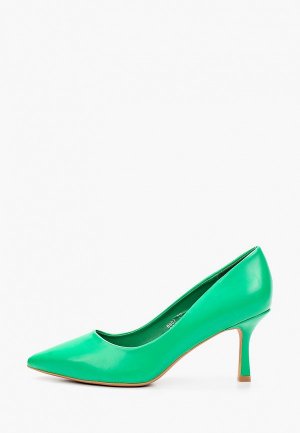 Туфли Ideal Shoes. Цвет: зеленый