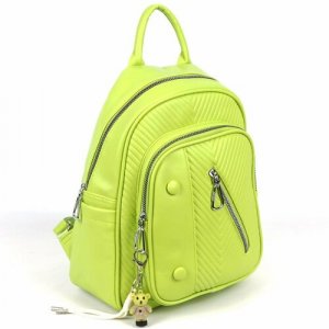 Рюкзак 0968 Светло-Зеленый, фактура гладкая, зеленый Piove. Цвет: зеленый/салатовый