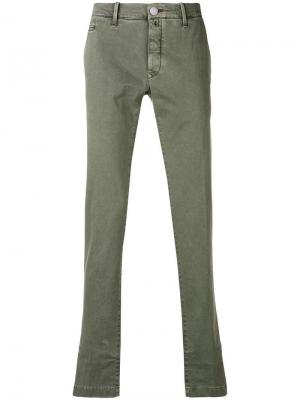 Прямые брюки Jacob Cohen. Цвет: зеленый