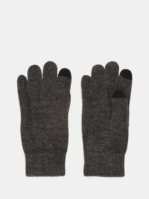 Перчатки Alessandro Manzoni. Цвет: темно-серый