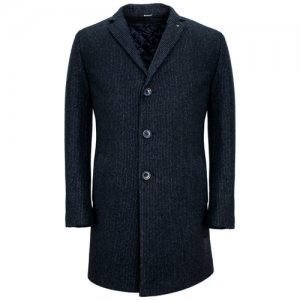 Пальто мужское 106/1 ХП863.1 Slim-Fit, 48/182 Berkytt. Цвет: серый