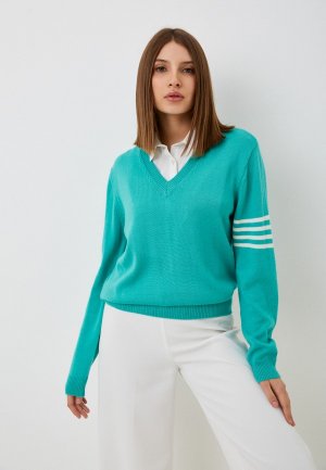Пуловер Arshenova. Цвет: бирюзовый
