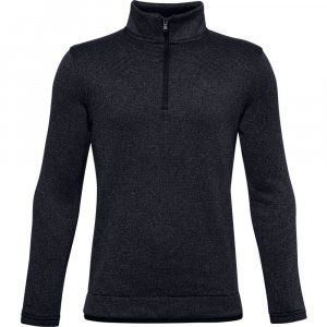 Толстовка Sweaterfleece Half Zip, черный Under Armour
