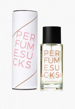 Парфюмерная вода Perfume.Sucks - фруктовый цветочный аромат, LIVING CORAL 16-1546, 52 мл. Цвет: прозрачный