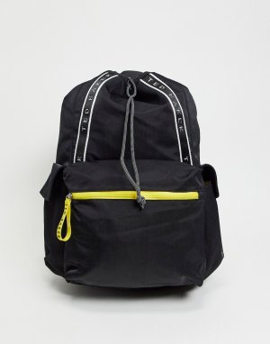 Черный нейлоновый рюкзак со шнурком Verser Ted Baker