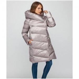 Пальто утепленное женское VL 190102, 50 Volcante. Цвет: серебристый