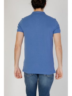 Рубашка-поло узкого кроя , синий Tommy Jeans