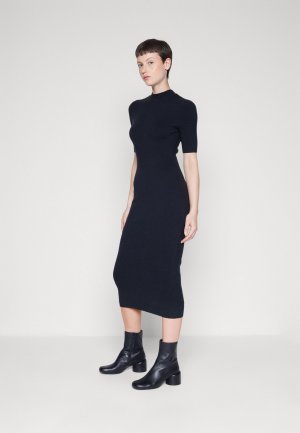 Вязаное платье Mockneck Midi Sweaterdress , цвет black beauty Abercrombie & Fitch