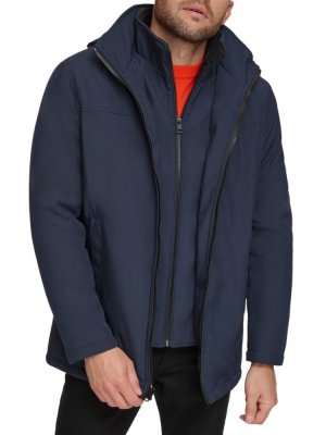 Пиджак на подкладке из искусственного меха , цвет True Navy Calvin Klein