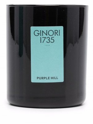 Ароматическая свеча Purple Hill GINORI 1735. Цвет: черный
