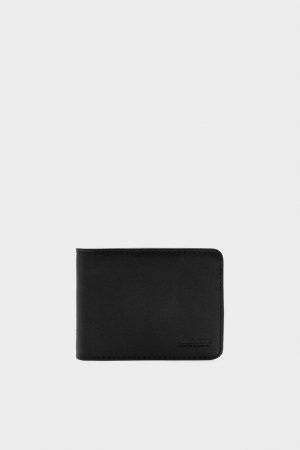 Базовый кошелек из искусственной кожи черного цвета , черный Pull&Bear