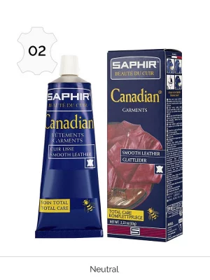 Крем-краска для гладкой кожи Canadian Neutral (Бесцветный) 75 мл Saphir. Цвет: бесцветный