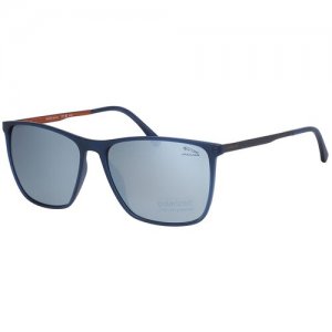 Солнцезащитные очки , прямоугольные, оправа: пластик, для мужчин, синий Jaguar. Цвет: синий