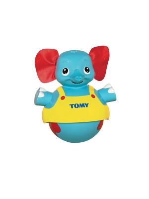 Слоник учится ходить TOMY.. Цвет: синий, красный, оранжевый