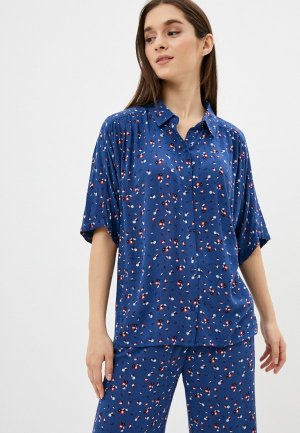 Блуза Rip Curl PORTOFINO SHIRT. Цвет: синий